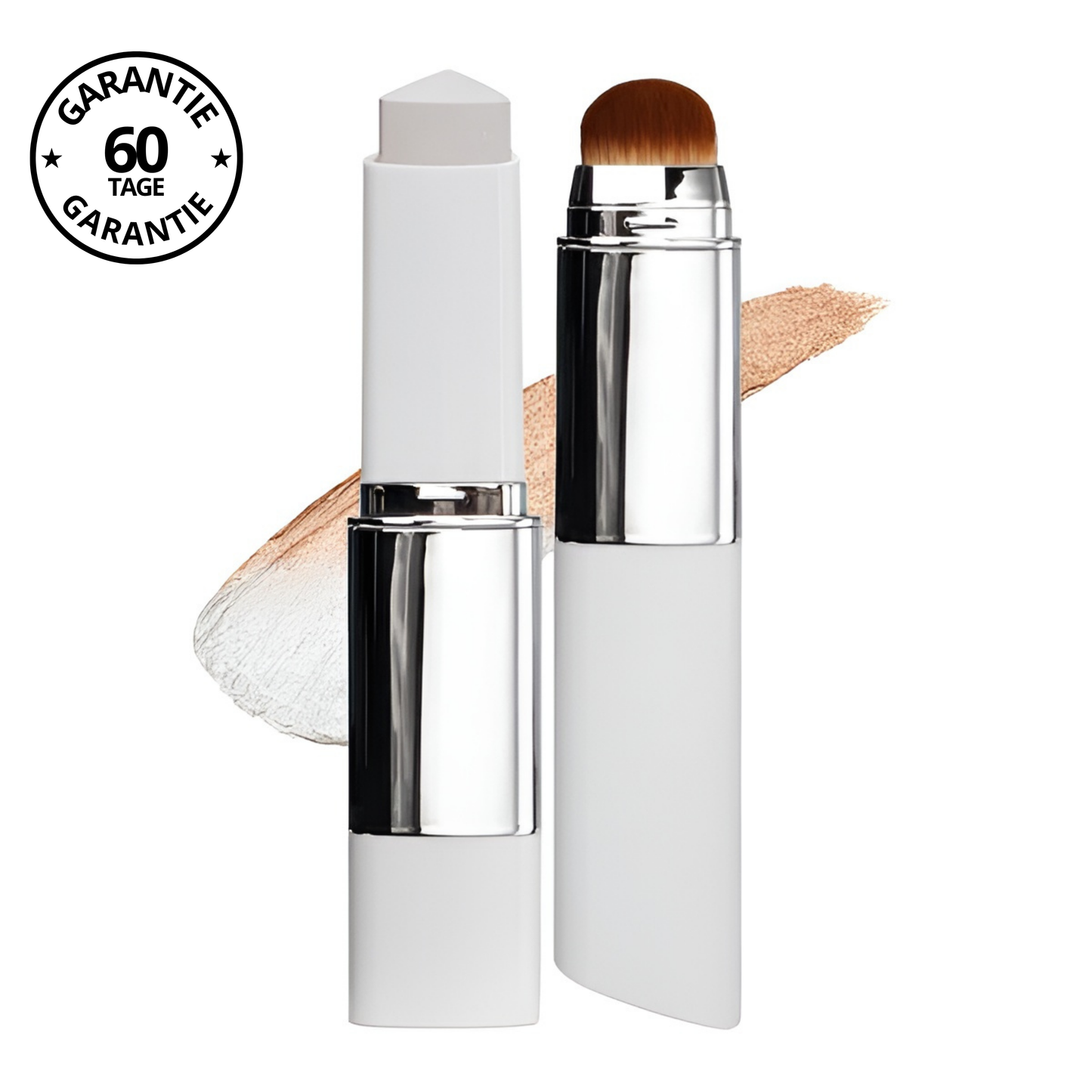 2-in-1 Foundation mit integriertem Pinsel