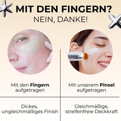 2-in-1 Foundation mit integriertem Pinsel