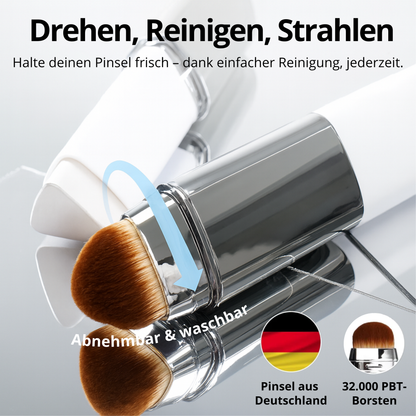 2-in-1 Foundation mit integriertem Pinsel